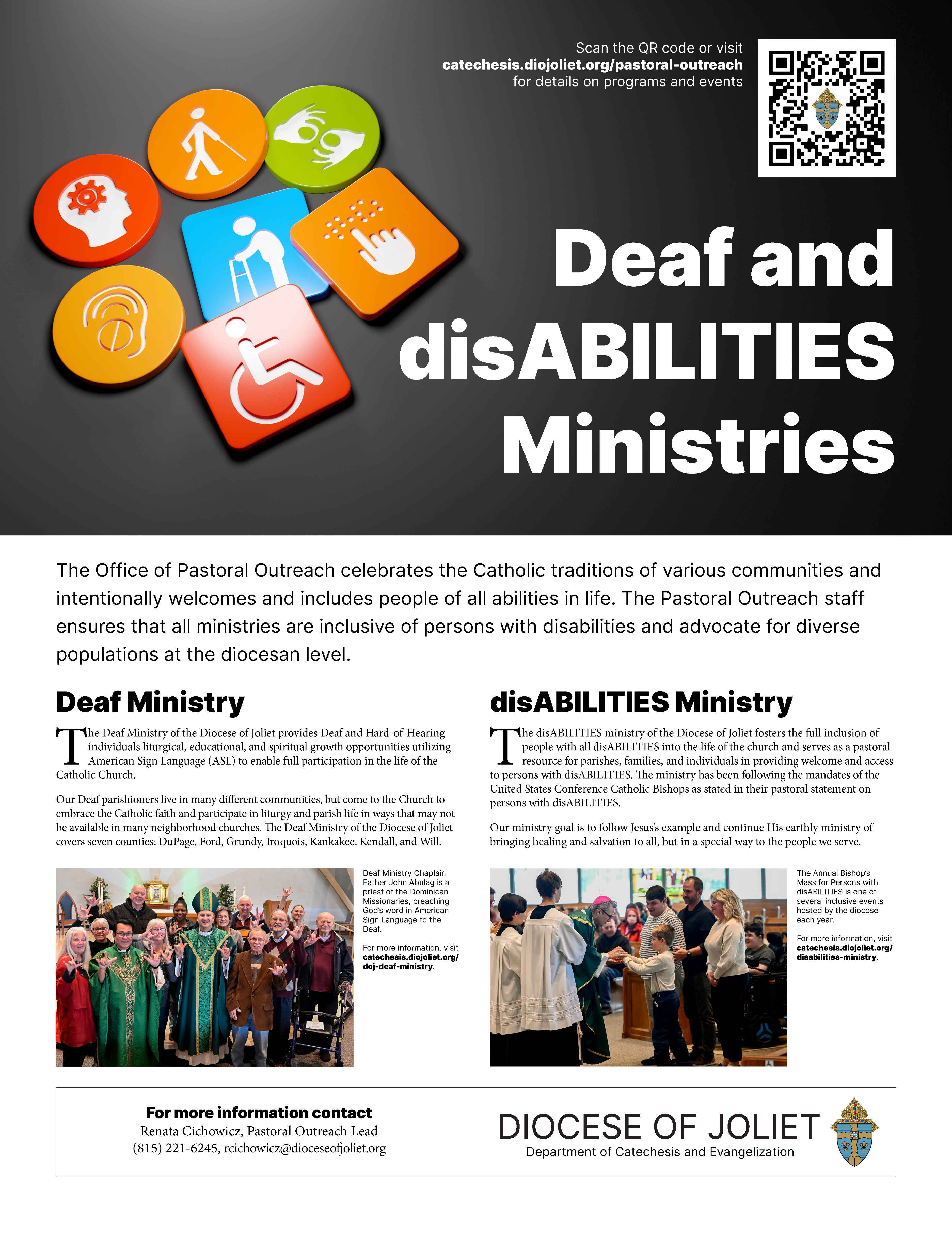 deaf disabilities ministries flyer